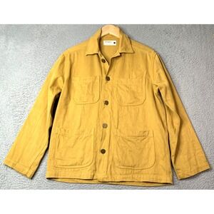 Back Beat Co.  Jacket Womens Size Small Hemp Organic Cotton Front Pockets